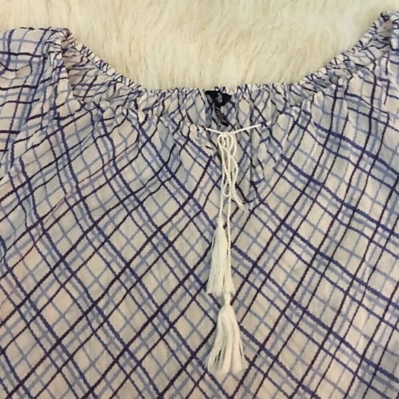 Chaps plus size on / off shoulder Top - Picture 3 of 6